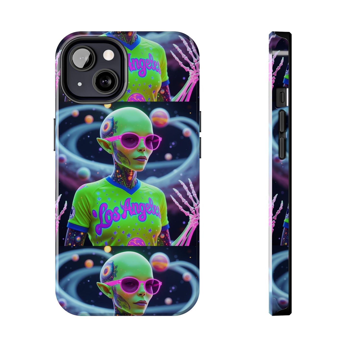 Los Angelez Made x Neon Alien Tough Phone Case