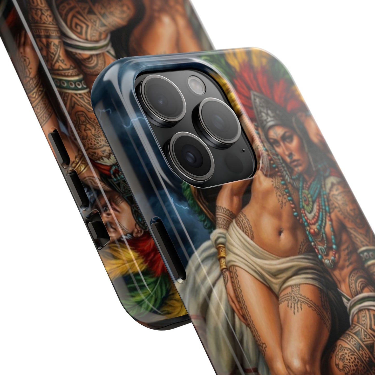 Los Angelez Made x Aztec Lesbian Pride Tough Phone Case