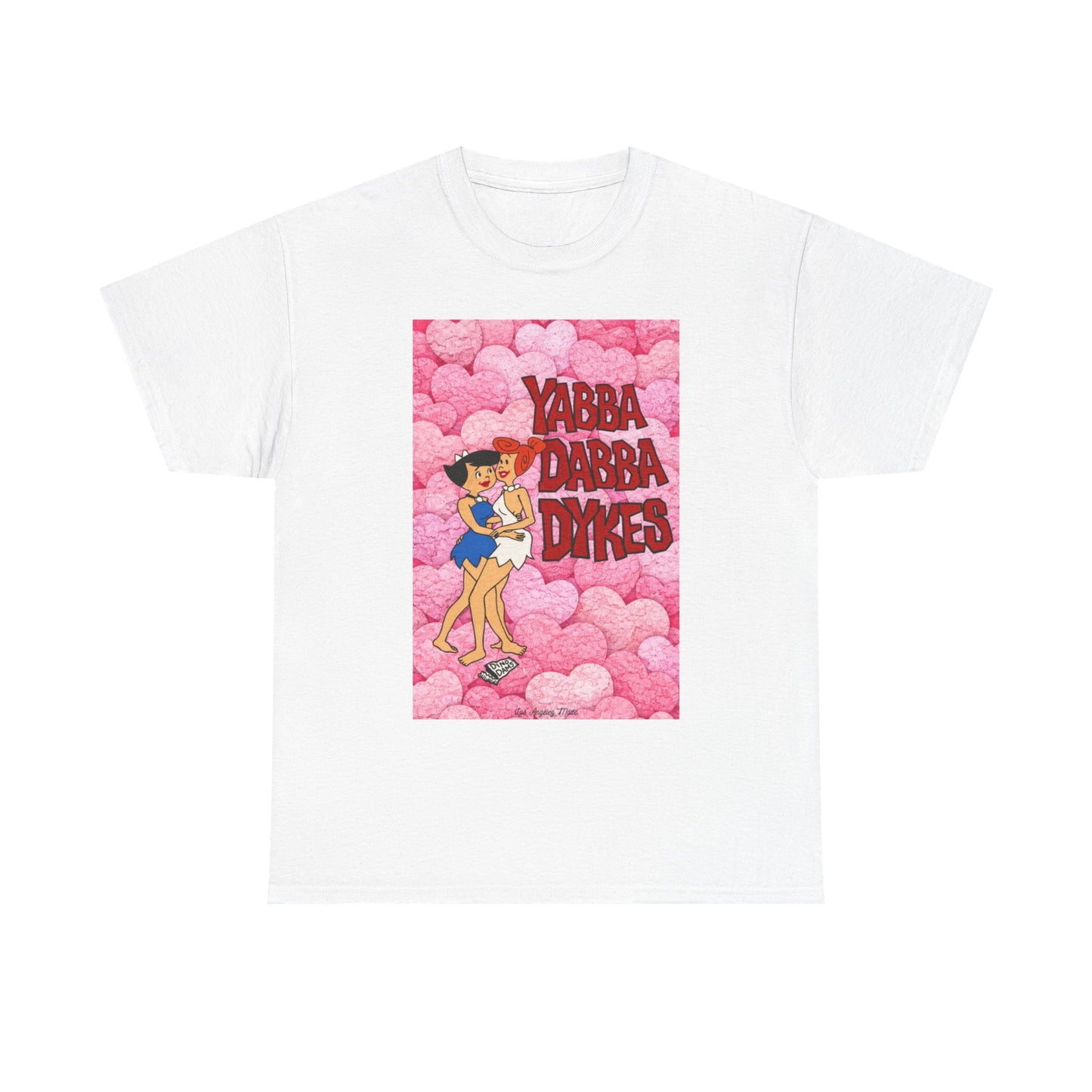 Los Angelez Made x Yabba Dabba Dykes Unisex Heavy Cotton T-Shirt