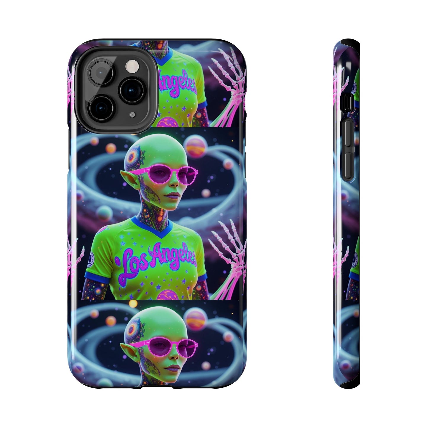 Los Angelez Made x Neon Alien Tough Phone Case