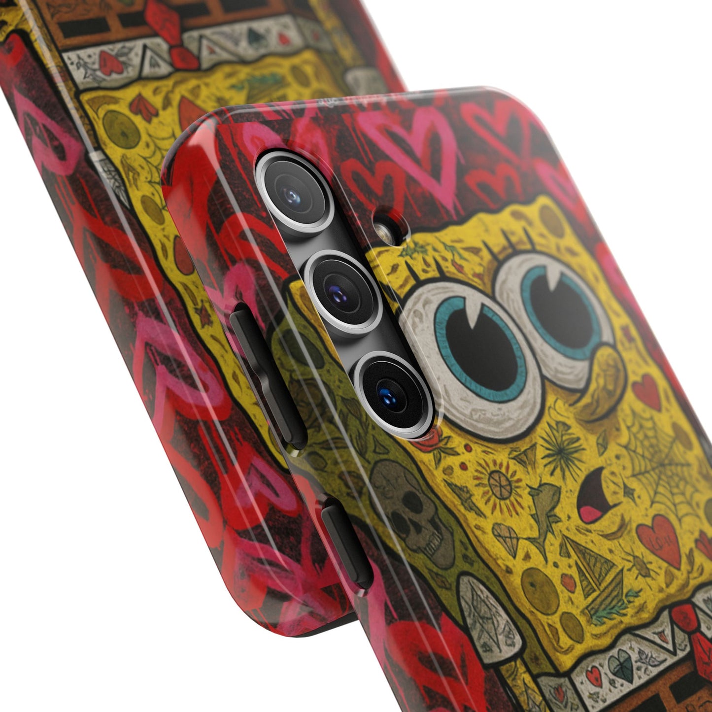 Los Angelez Made x Tatted Spongebob Tough Phone Case