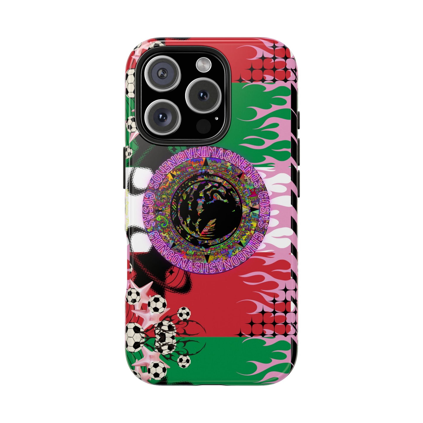 Los Angelez Made x Mexican Flag Tough Phone Case