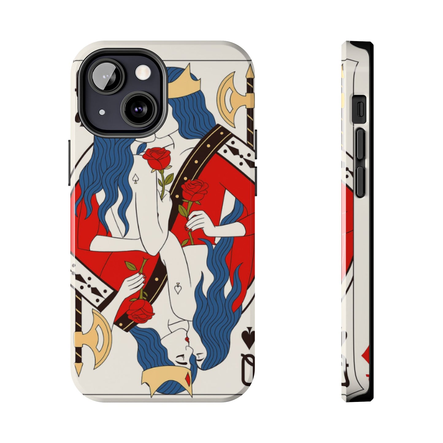 Los Angelez Made x Two Queens Card Tough Phone Case
