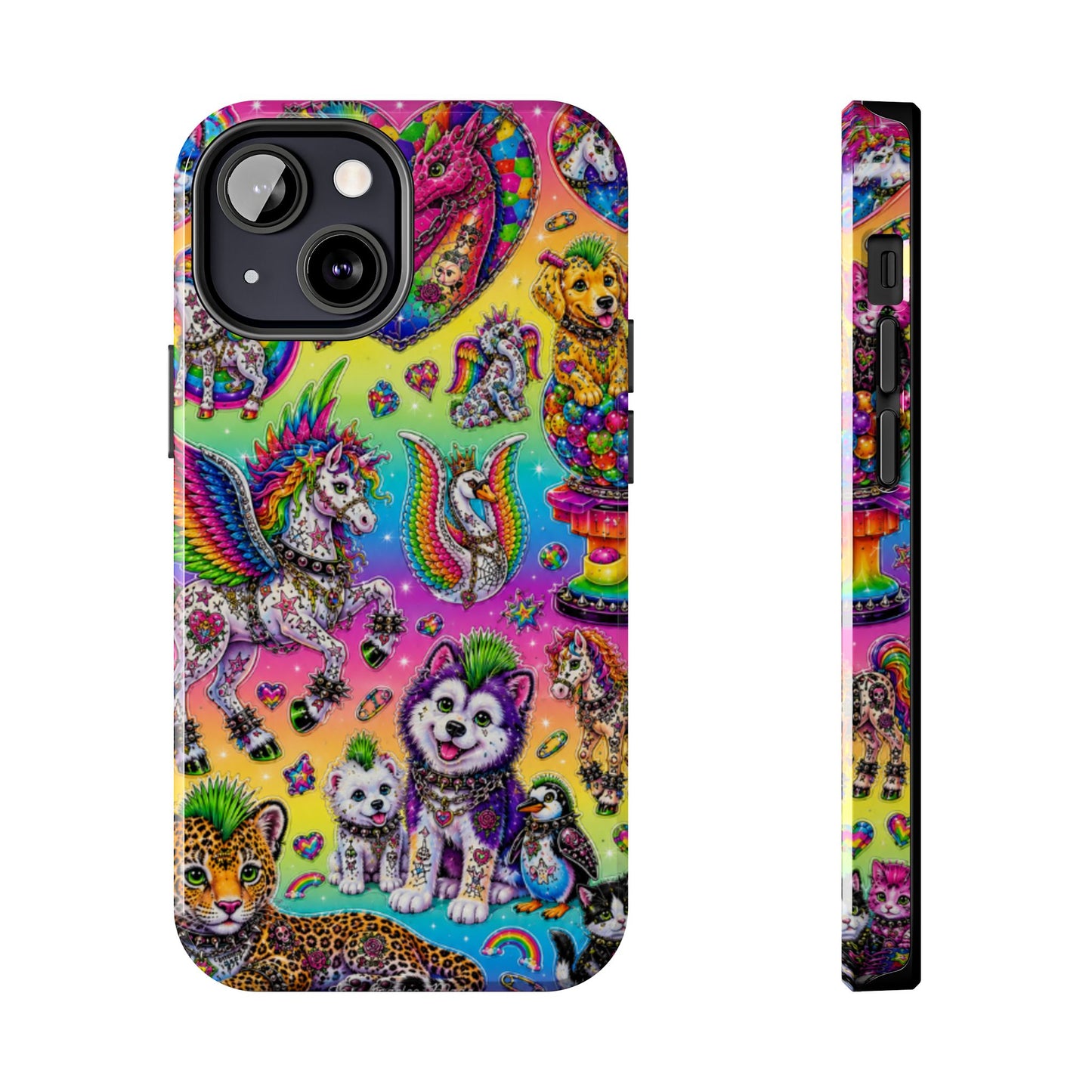 Los Angelez Made x Punk Rock Lisa Frank Tough Phone Case