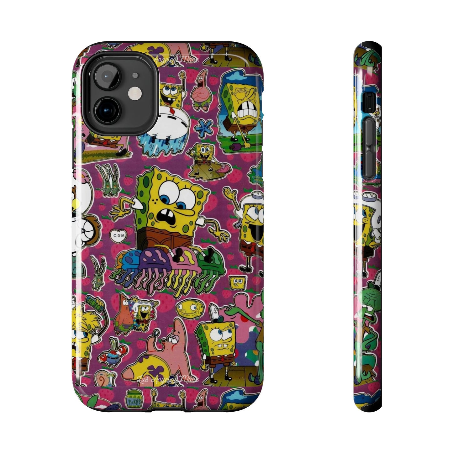 Los Angelez Made x SpongeBob Sticker Sheet Tough Phone Case