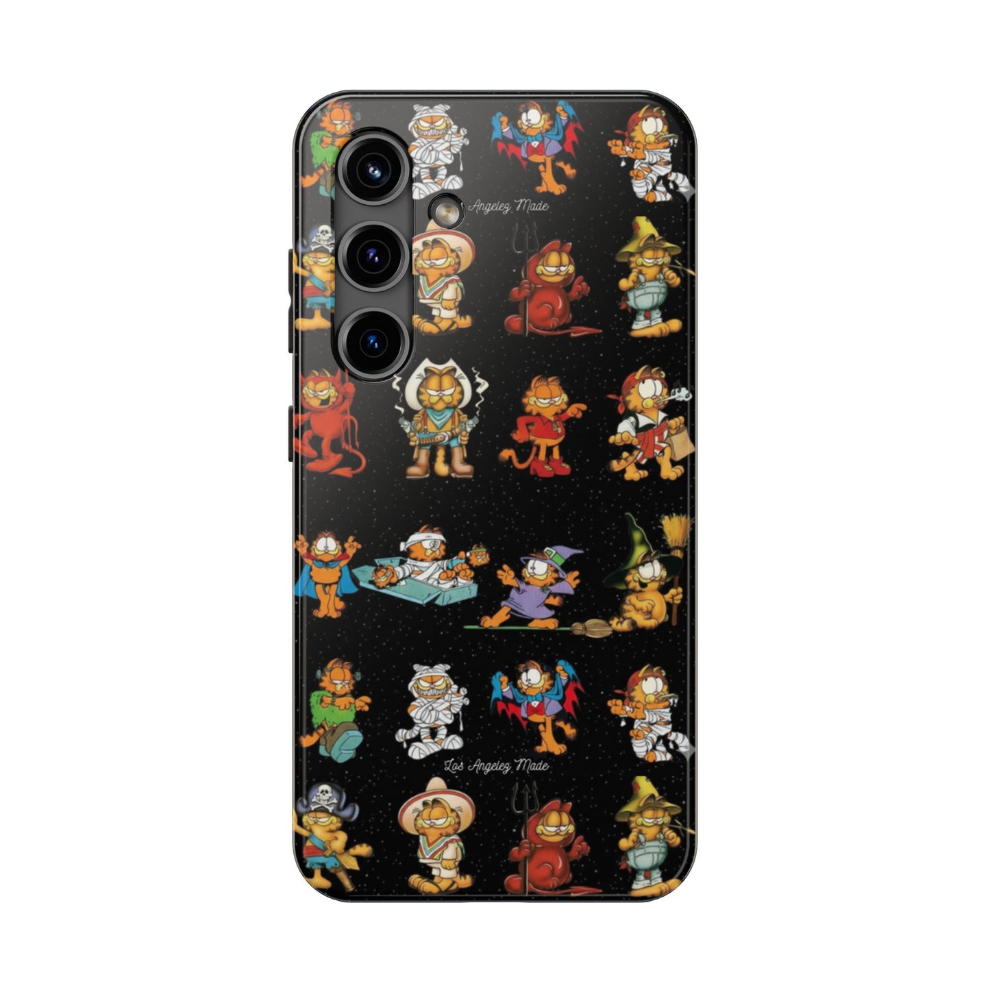 Los Angelez Made x Garfield Halloween Sticker Sheet Tough Phone Case