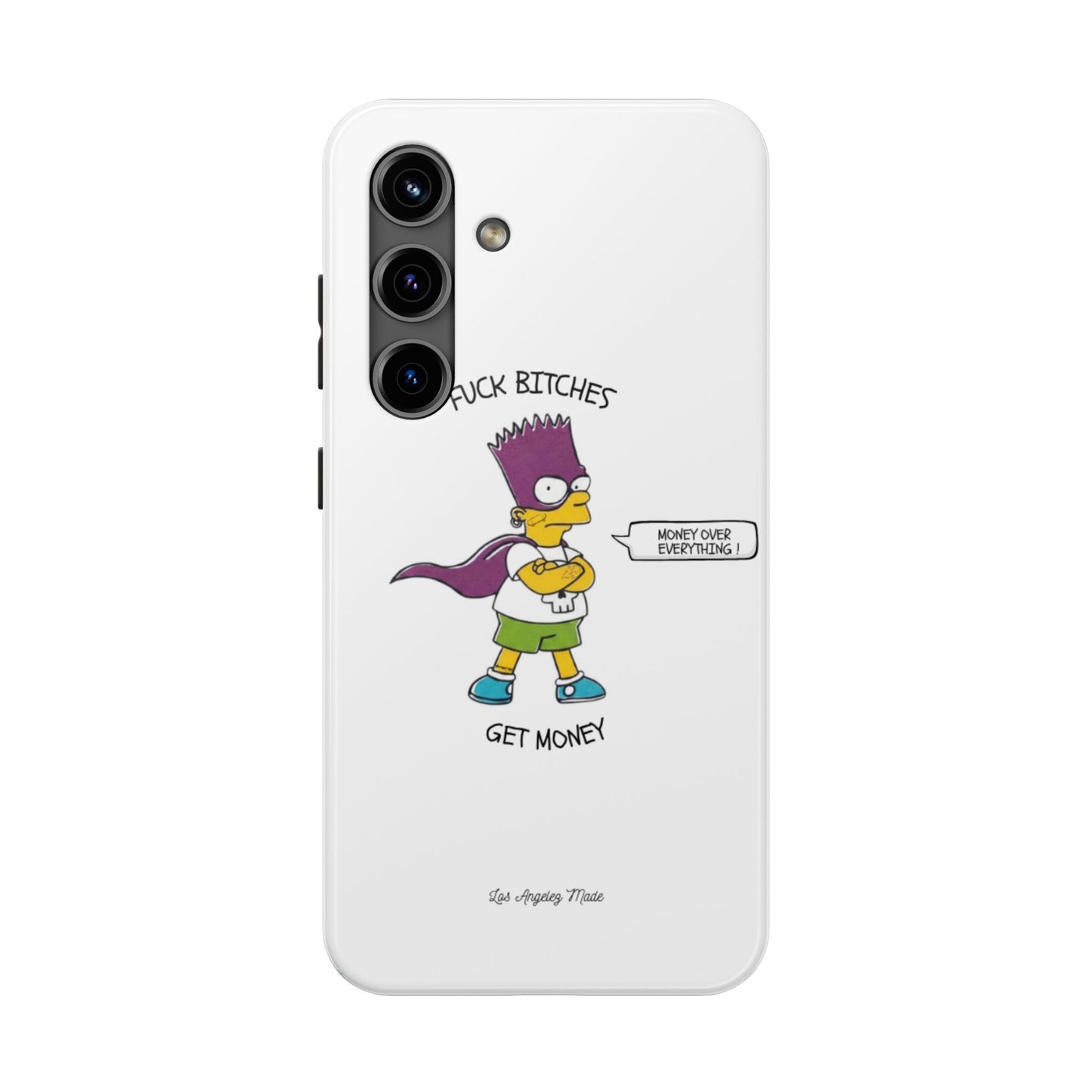 Los Angelez Made x Bart Get Money Tough Phone Case