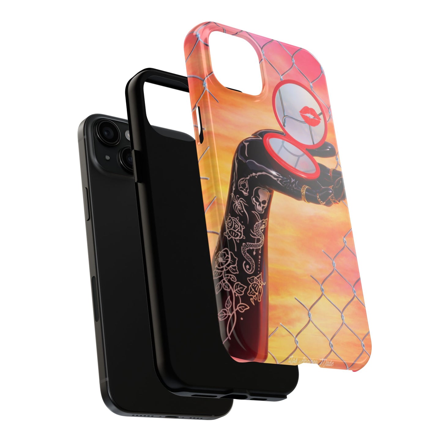 Los Angelez Made x Compact Kiss Tough Phone Case