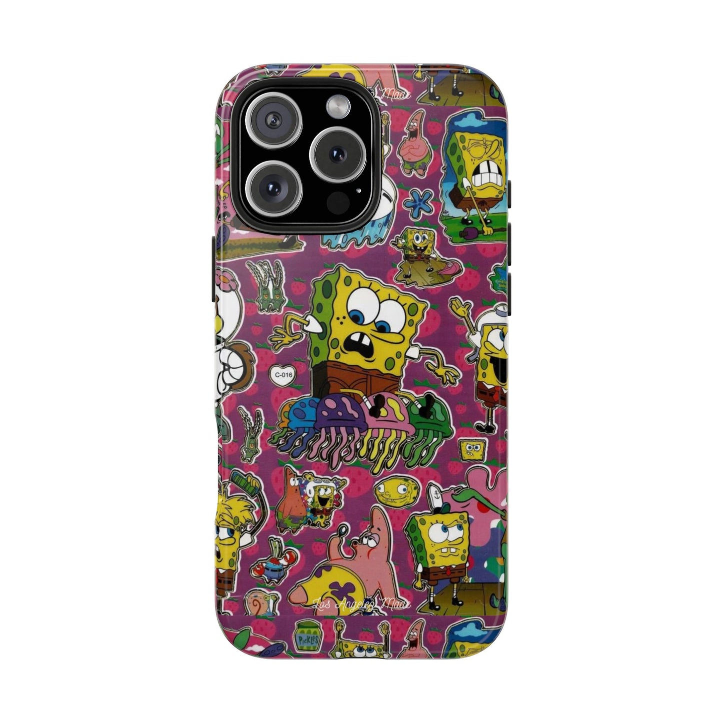 Los Angelez Made x SpongeBob Sticker Sheet Tough Phone Case