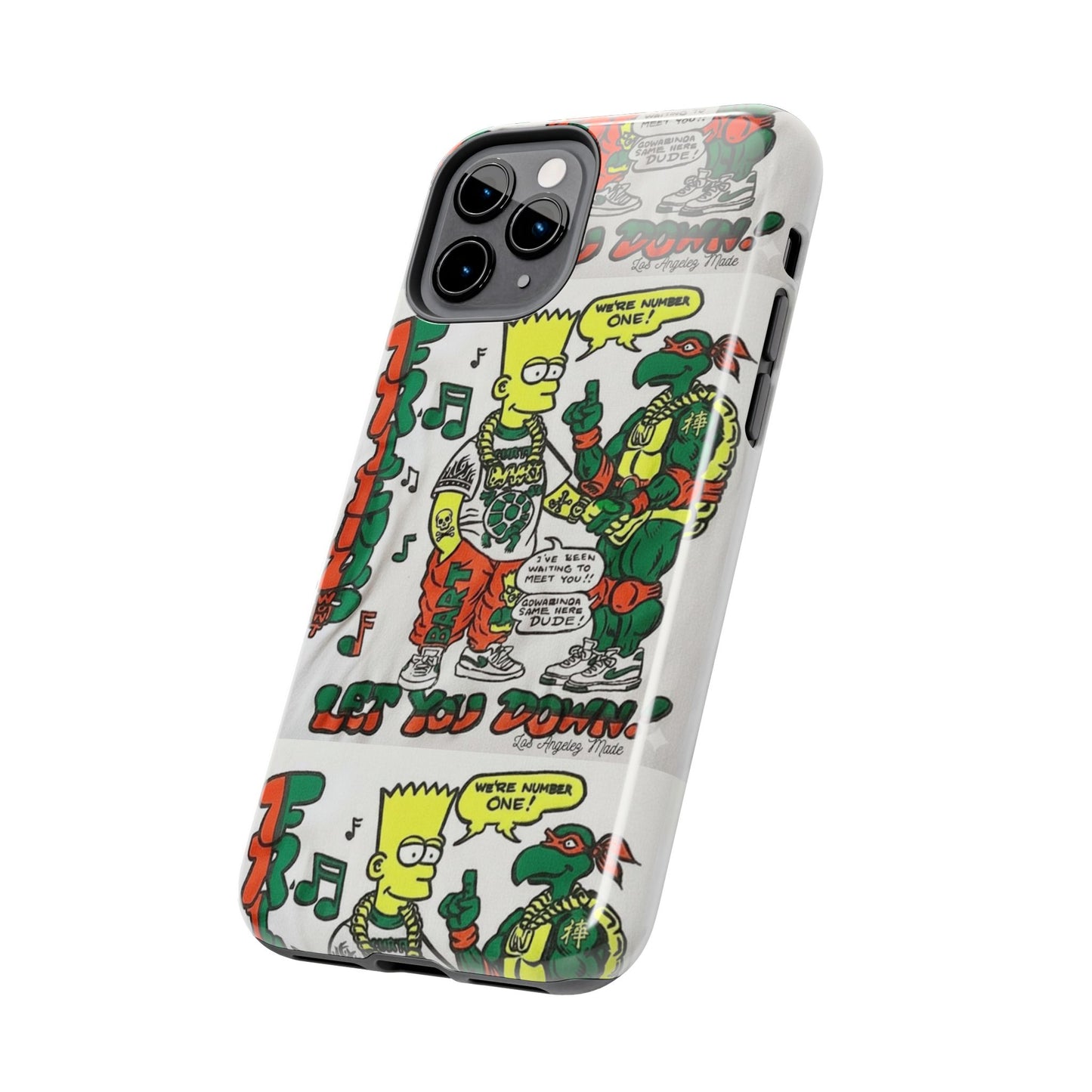 Los Angelez Made x Bart & TMNT Tough Phone Case