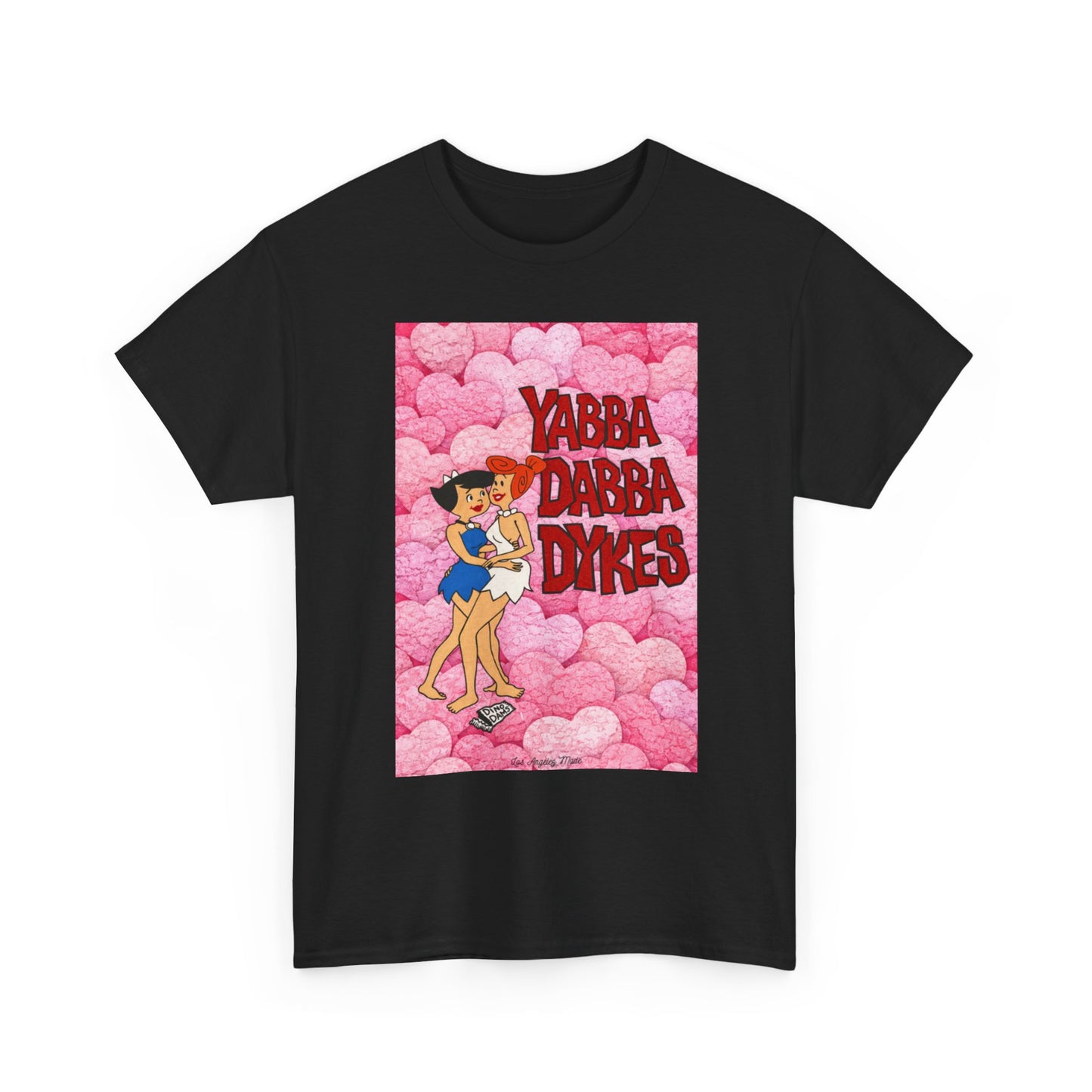 Los Angelez Made x Yabba Dabba Dykes Unisex Heavy Cotton T-Shirt
