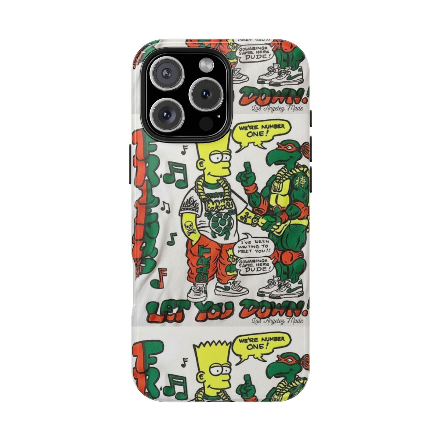 Los Angelez Made x Bart & TMNT Tough Phone Case