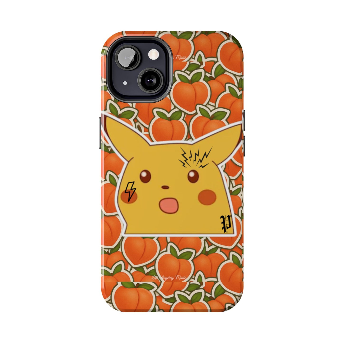 Los Angelez Made x Shocked Pika Peach Tough Phone Case