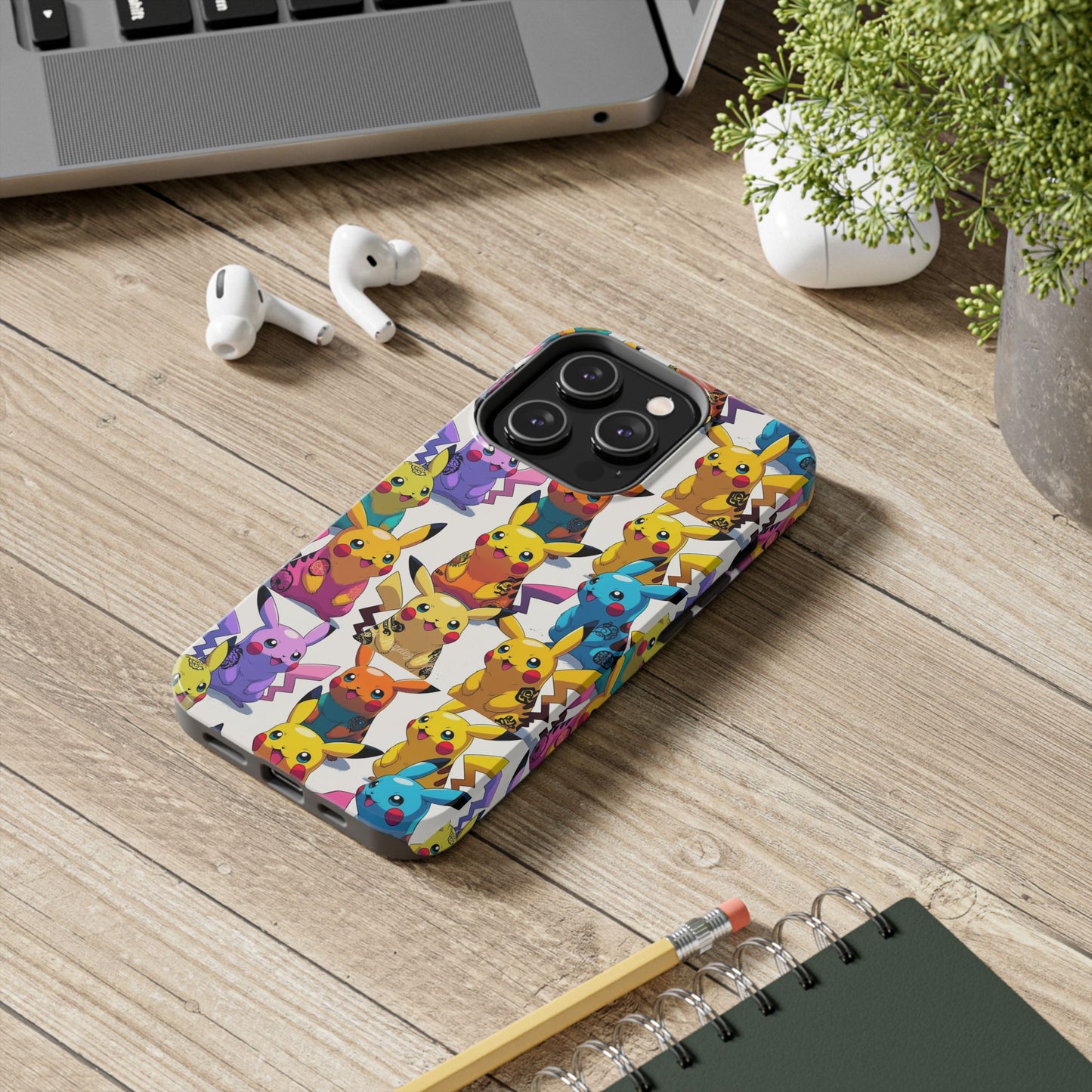 Los Angelez Made x Rainbow Pika Tough Phone Case