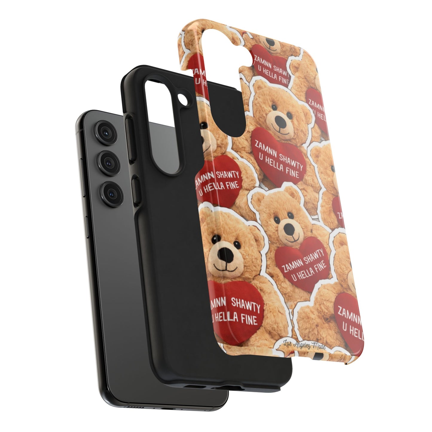Los Angelez Made x Teddy "Zamnn Shawty U Hella Fine" Tough Phone Case