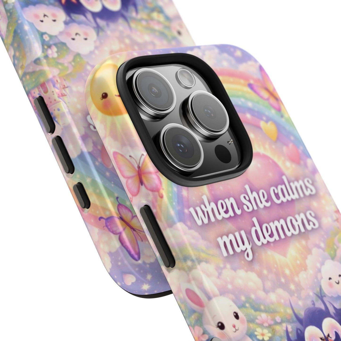 Los Angelez Made x ''When She Calms My Demons'' Tough Phone Case