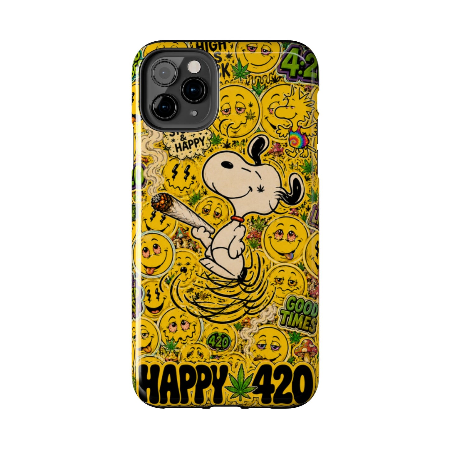 Los Angelez Made x 420 Happy Snoopy Tough Phone Case