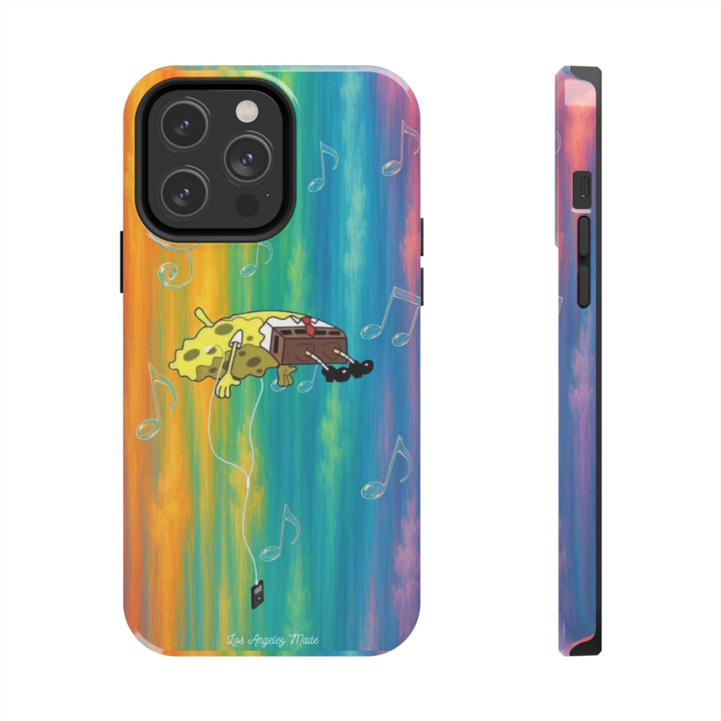 Los Angelez Made x Spongebob Music Is Life Tough Phone Case