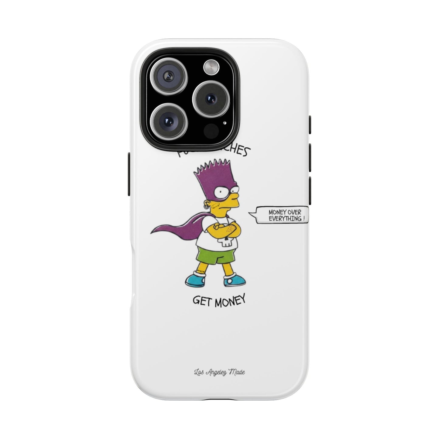 Los Angelez Made x Bart Get Money Tough Phone Case