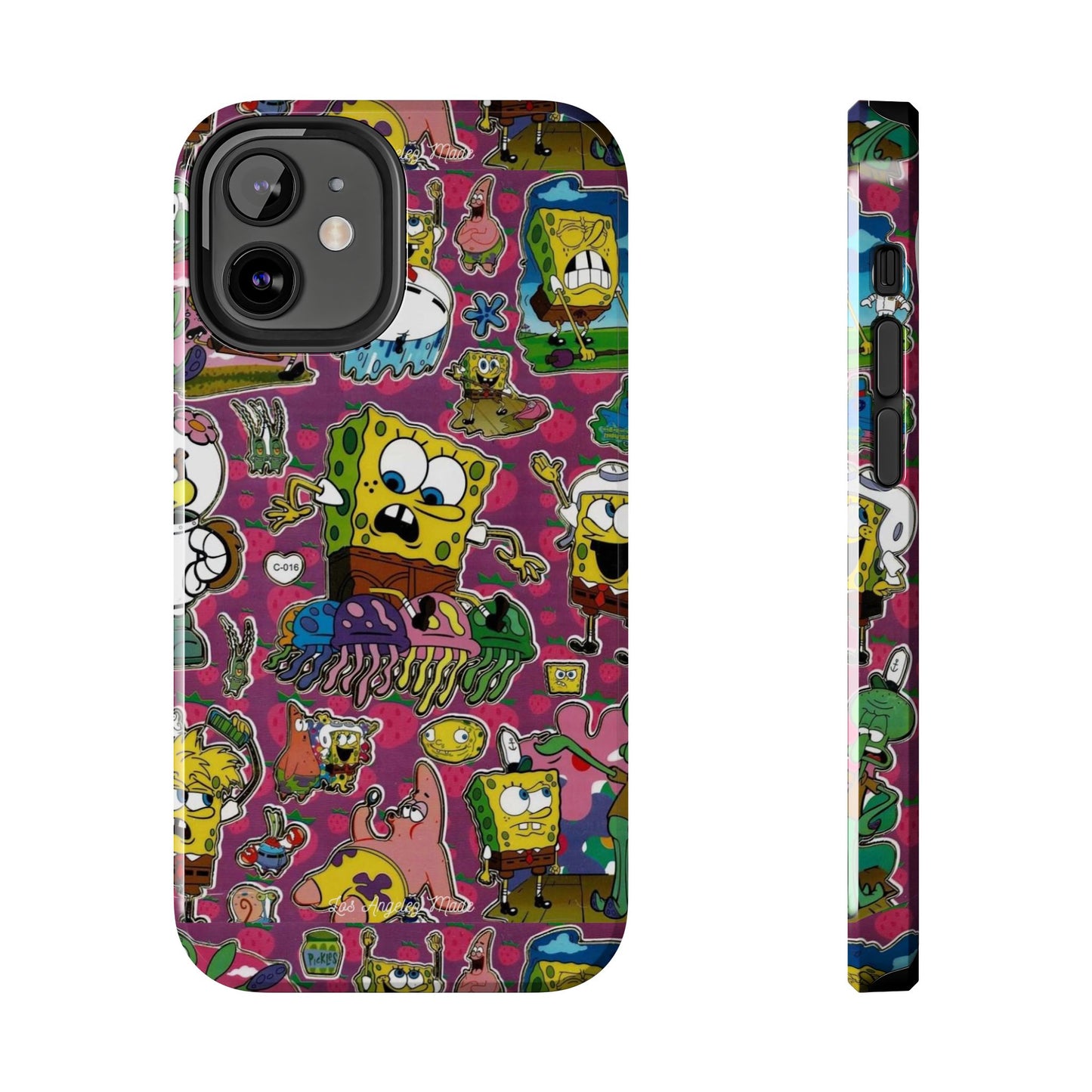 Los Angelez Made x SpongeBob Sticker Sheet Tough Phone Case