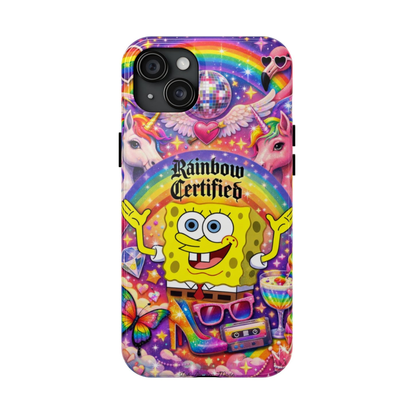 Los Angelez Made x Gay SpongeBob ''Rainbow Certified'' Tough Phone Case