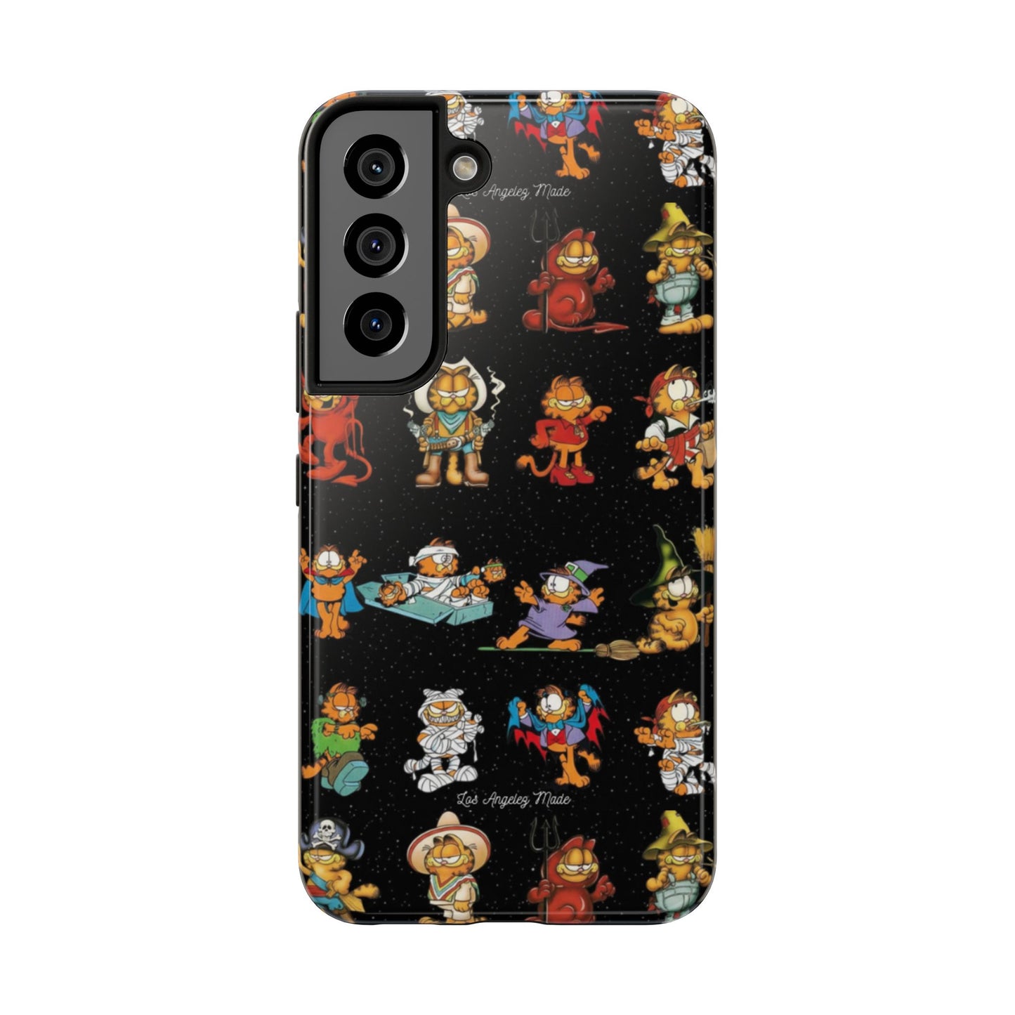 Los Angelez Made x Garfield Halloween Sticker Sheet Tough Phone Case