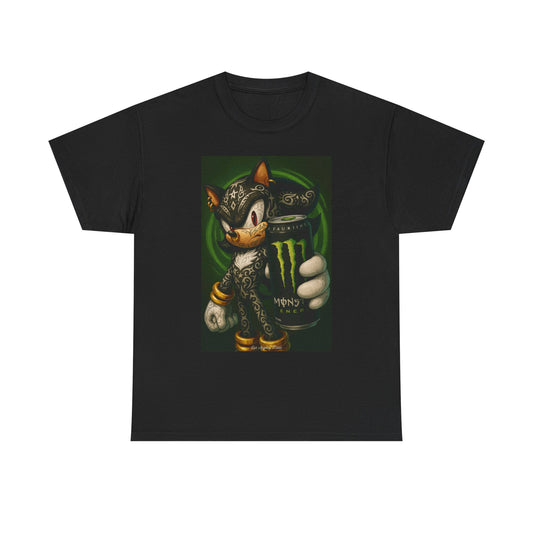 Los Angelez Made x Sonic Monster Energy Unisex Heavy Cotton T-Shirt