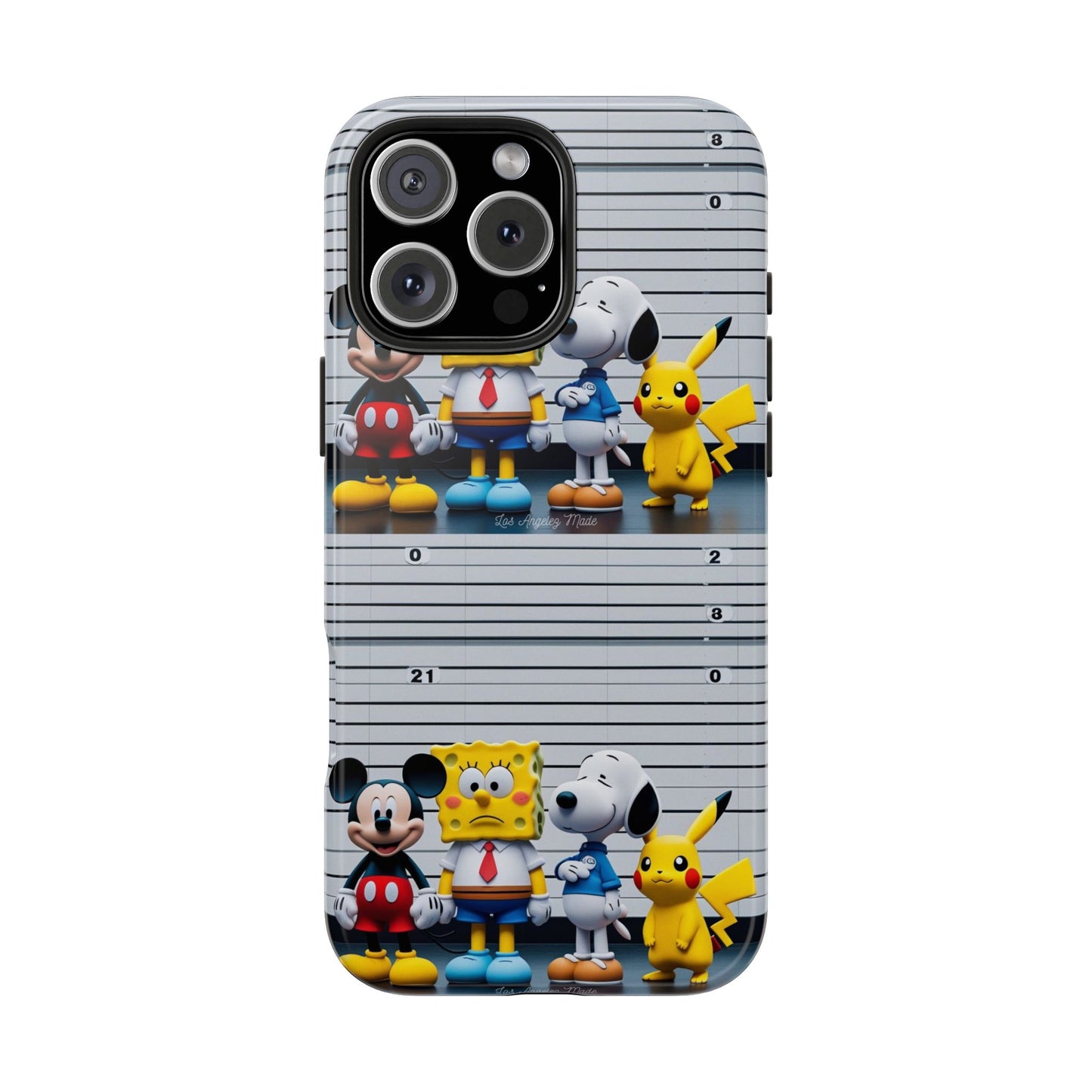 Los Angelez Made x Cartoon Police Line Up Tough Phone Case