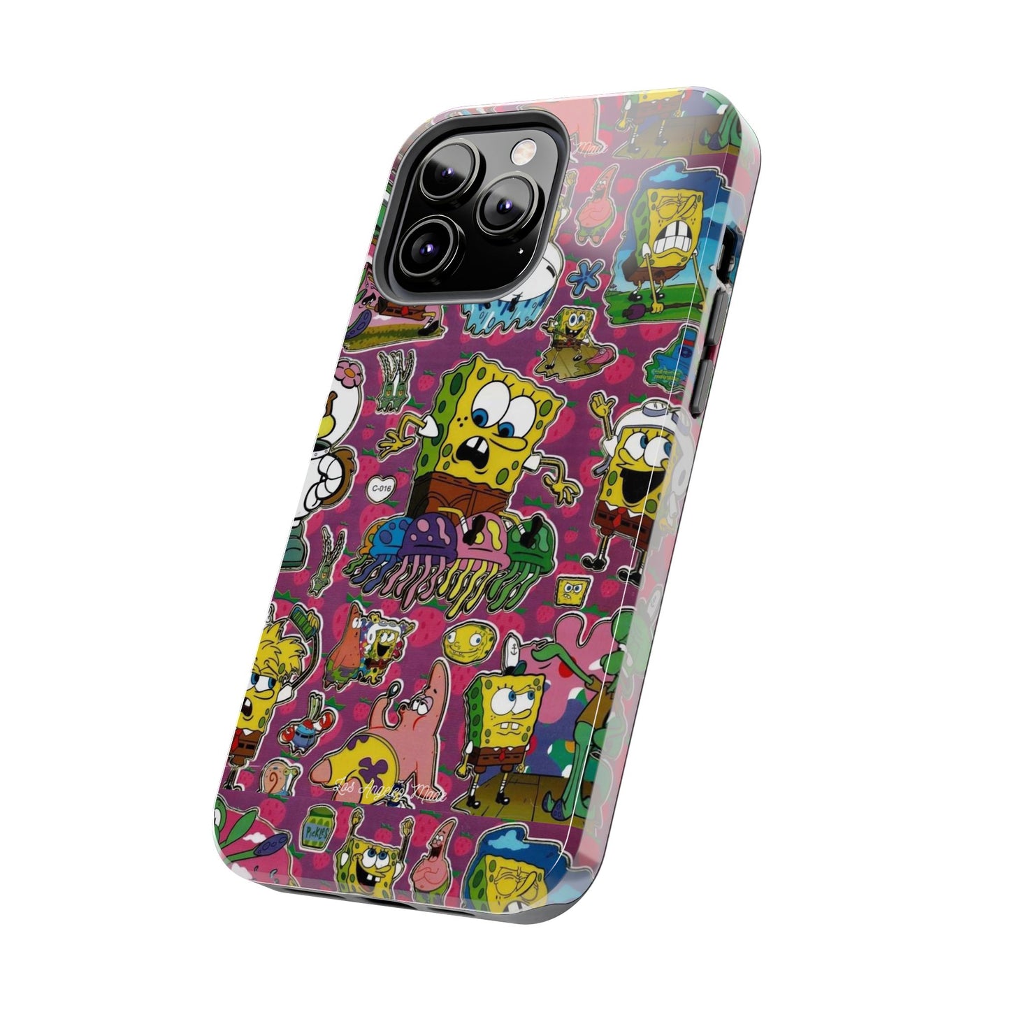 Los Angelez Made x SpongeBob Sticker Sheet Tough Phone Case