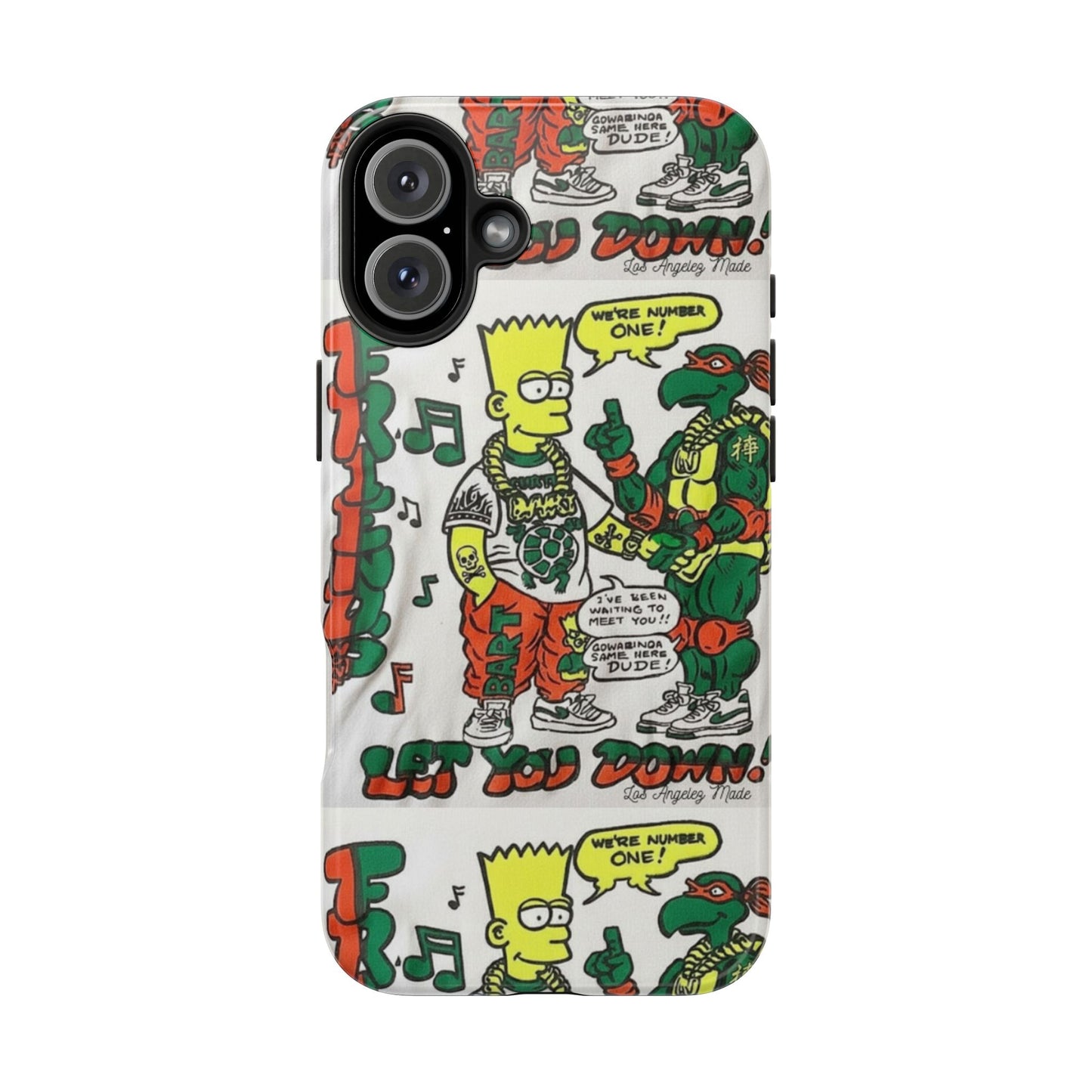 Los Angelez Made x Bart & TMNT Tough Phone Case