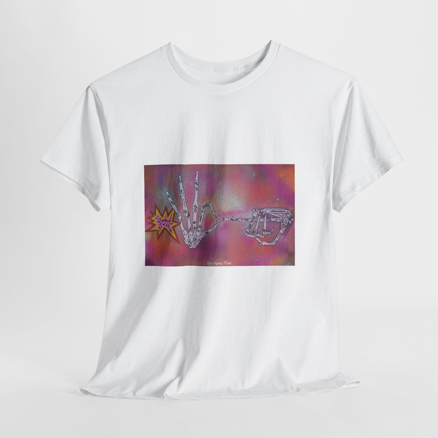 Los Angelez Made x Finger Bang Unisex Heavy Cotton T-Shirt
