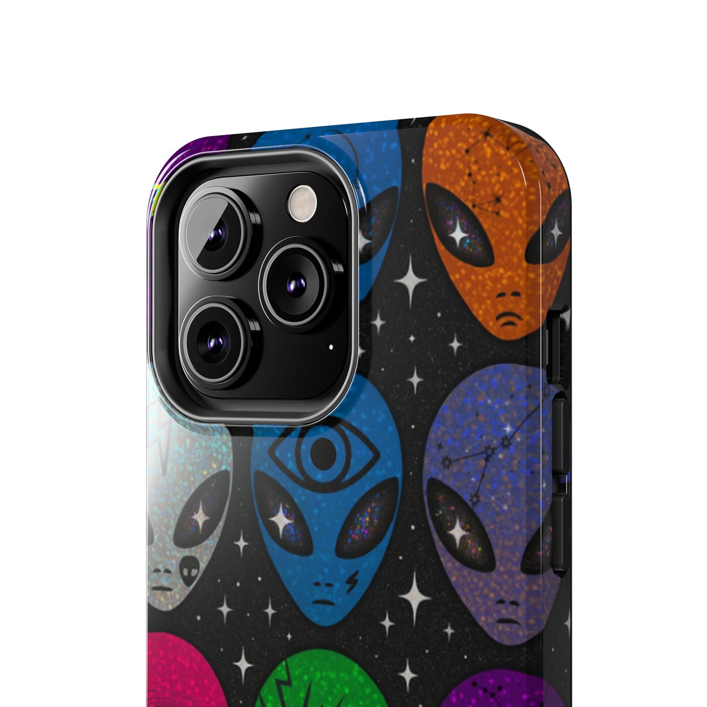 Los Angelez Made x Y2K Alien Sticker Sheet Tough Phone Case