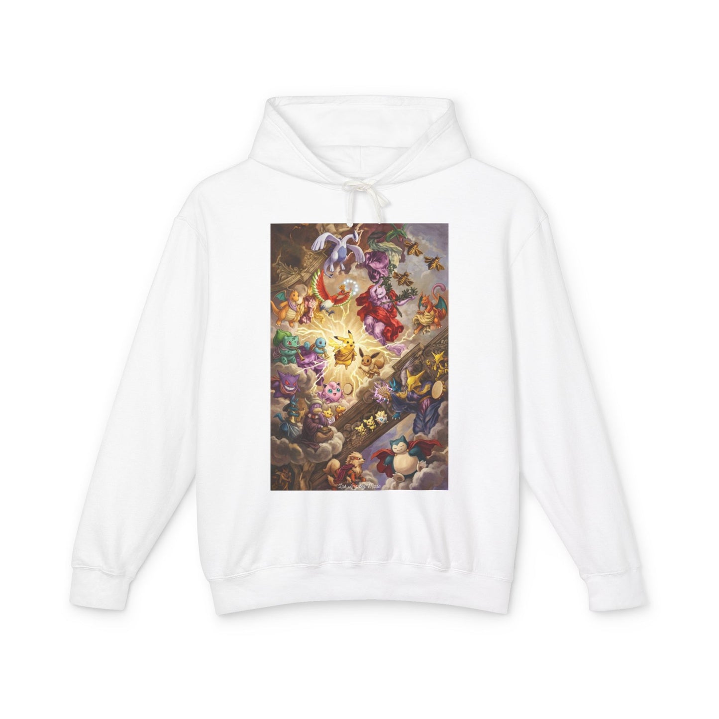 Los Angelez Made x Poke Fresco Hoodie Unisex Lightweight Hooded Sweatshirt