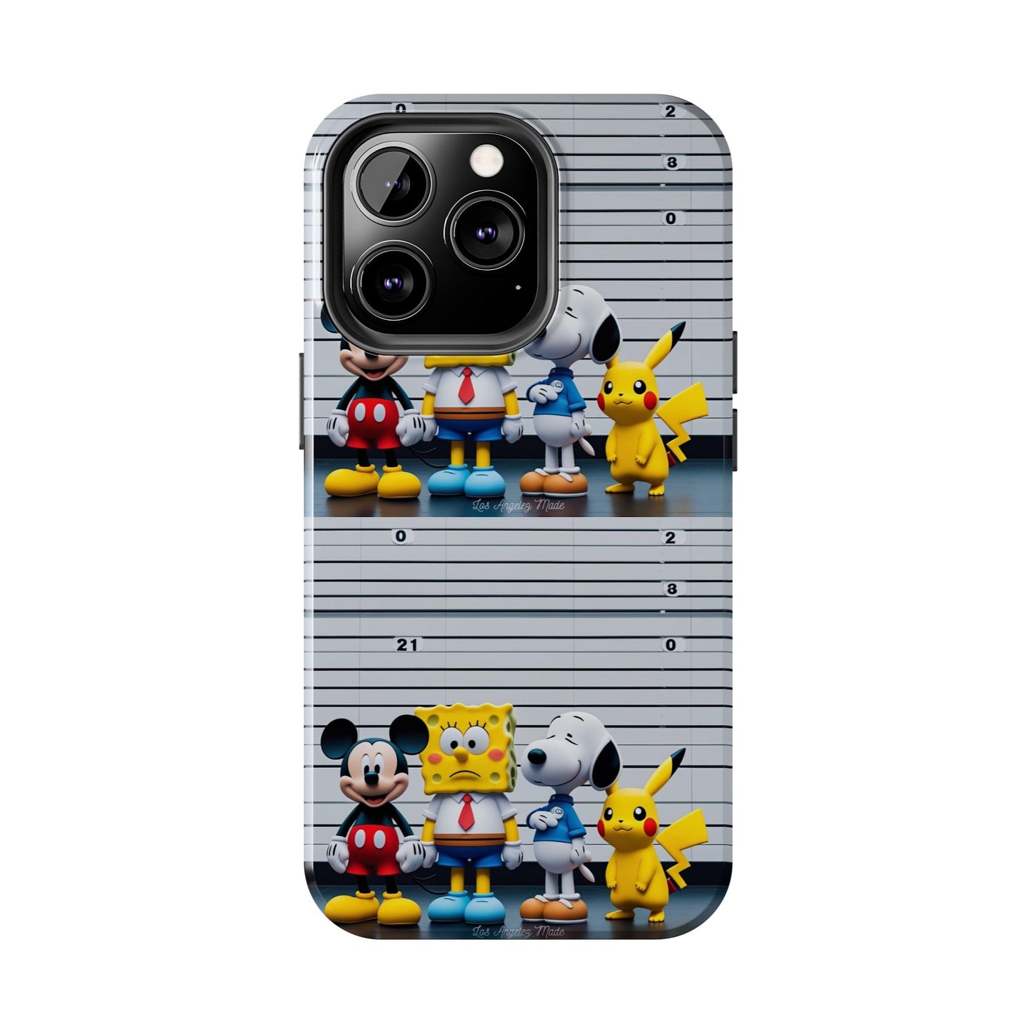 Los Angelez Made x Cartoon Police Line Up Tough Phone Case