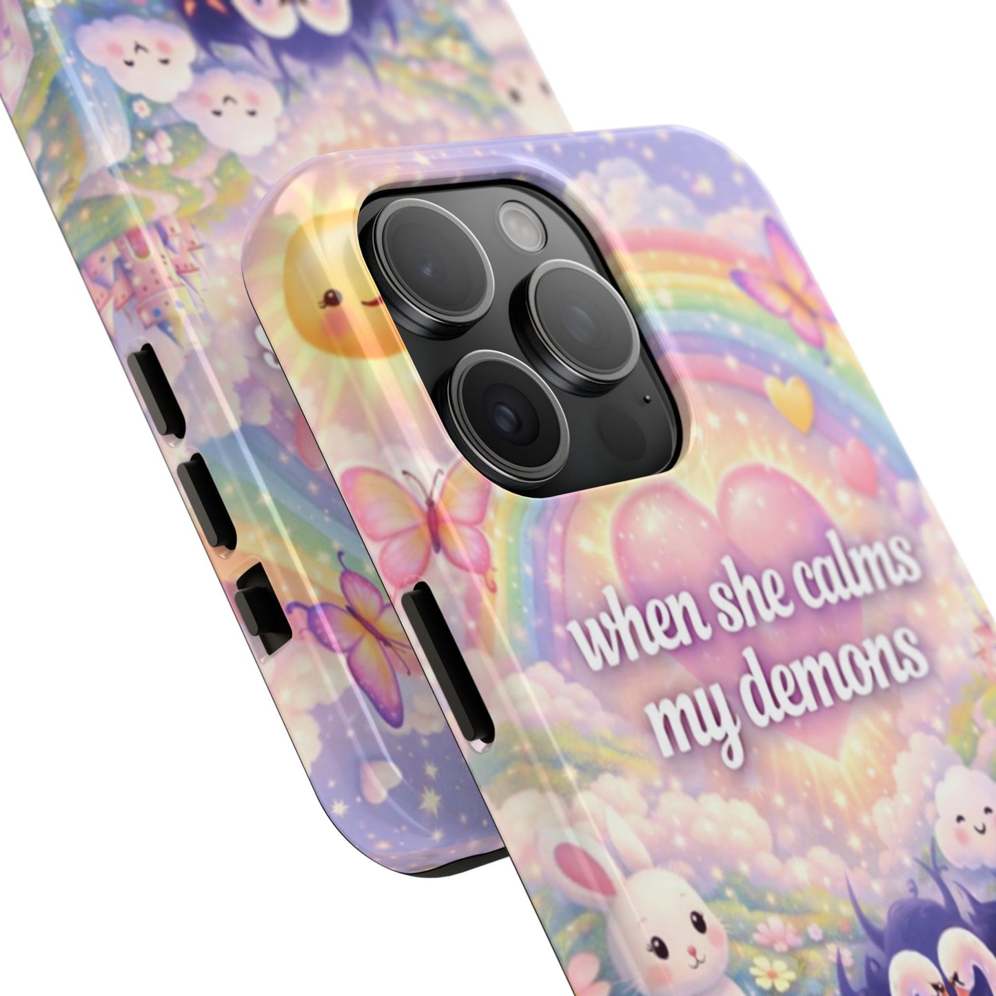 Los Angelez Made x ''When She Calms My Demons'' Tough Phone Case