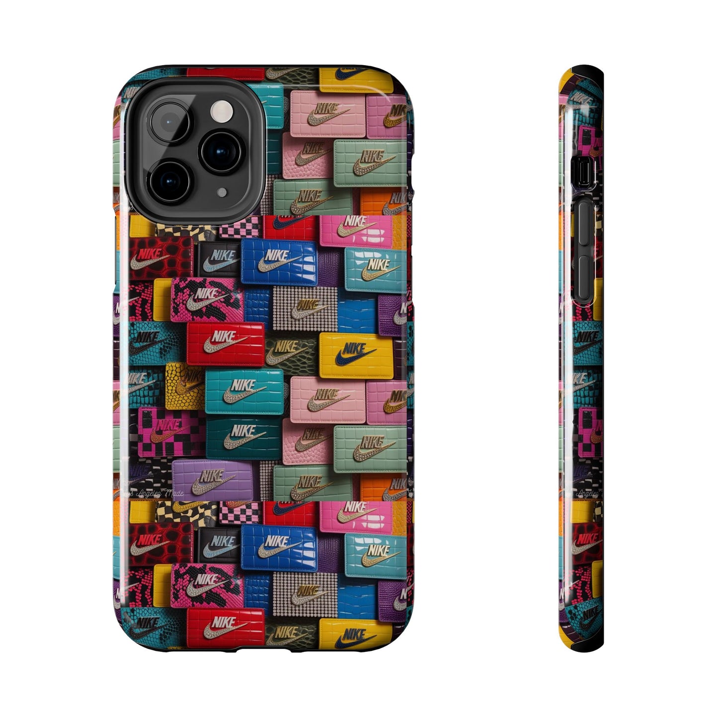 Los Angelez Made x Nike Leather Tags Tough Phone Case