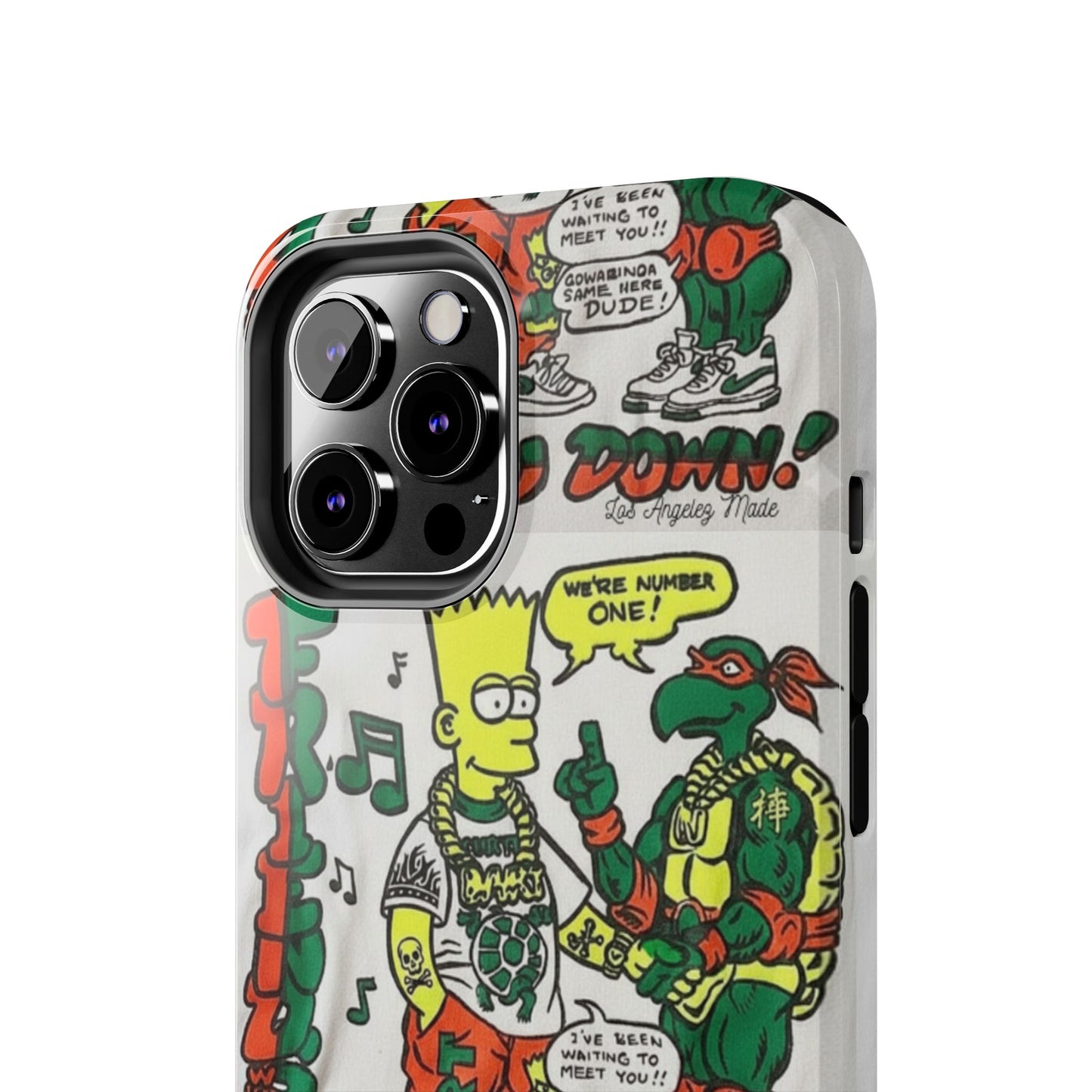 Los Angelez Made x Bart & TMNT Tough Phone Case