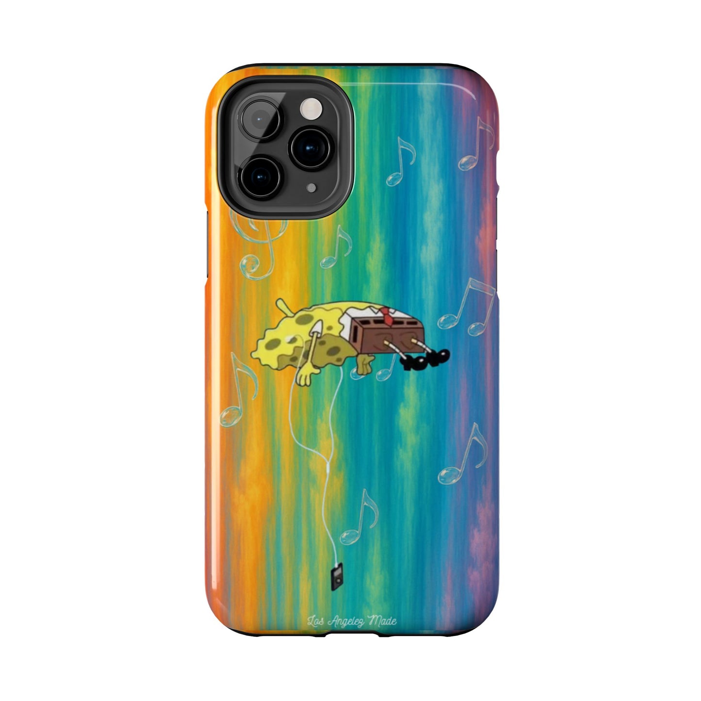Los Angelez Made x Spongebob Music Is Life Tough Phone Case