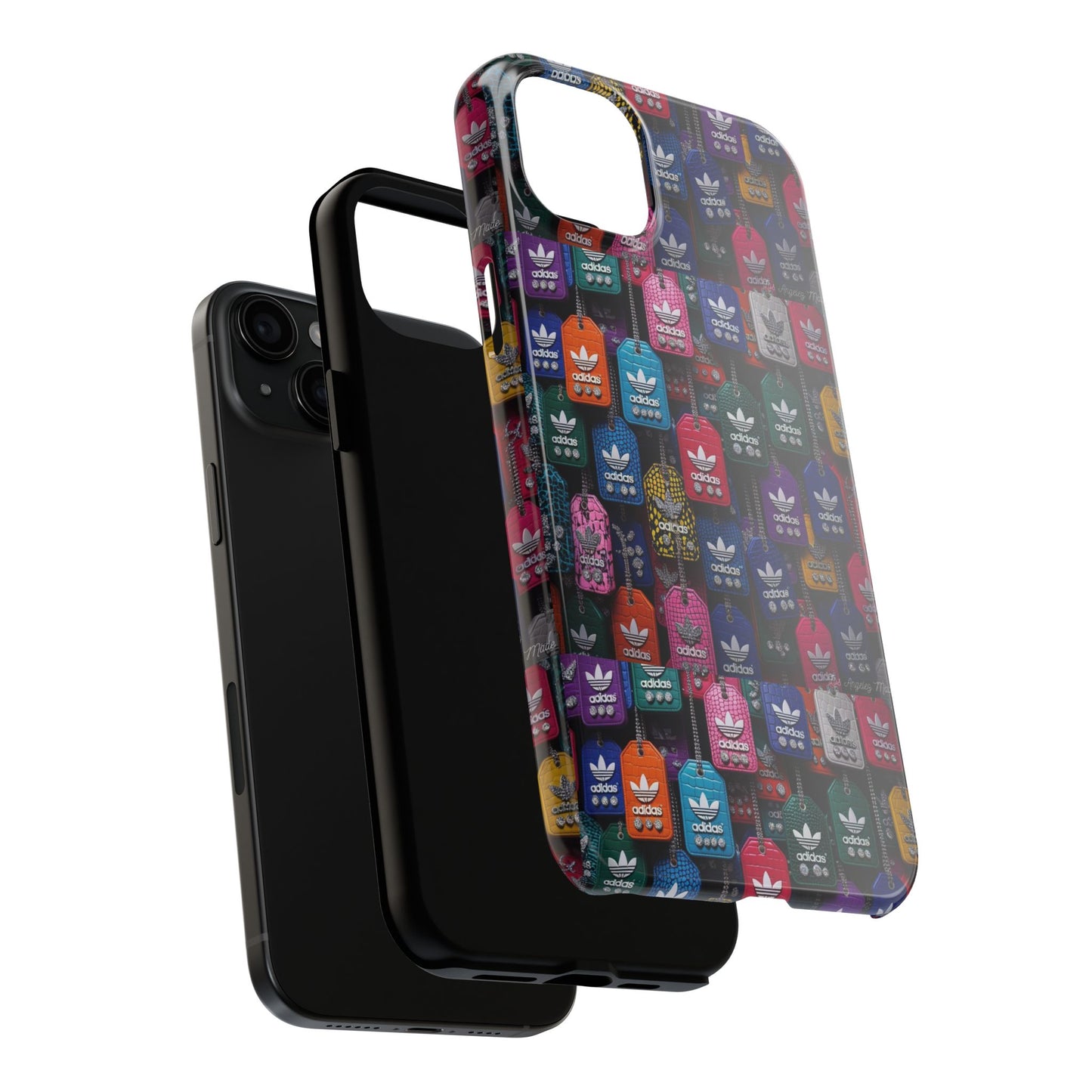 Los Angelez Made x Adidas Leather Tags Tough Phone Case