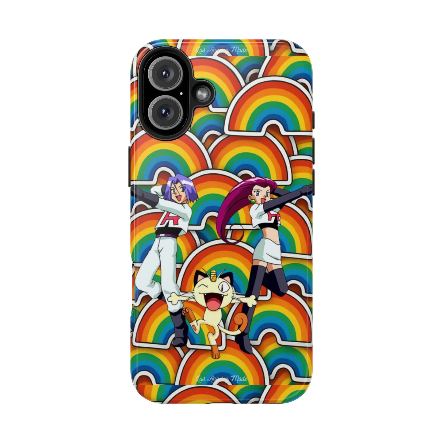 Los Angelez Made x Team Rocket Rainbow Emoji Tough Phone Case