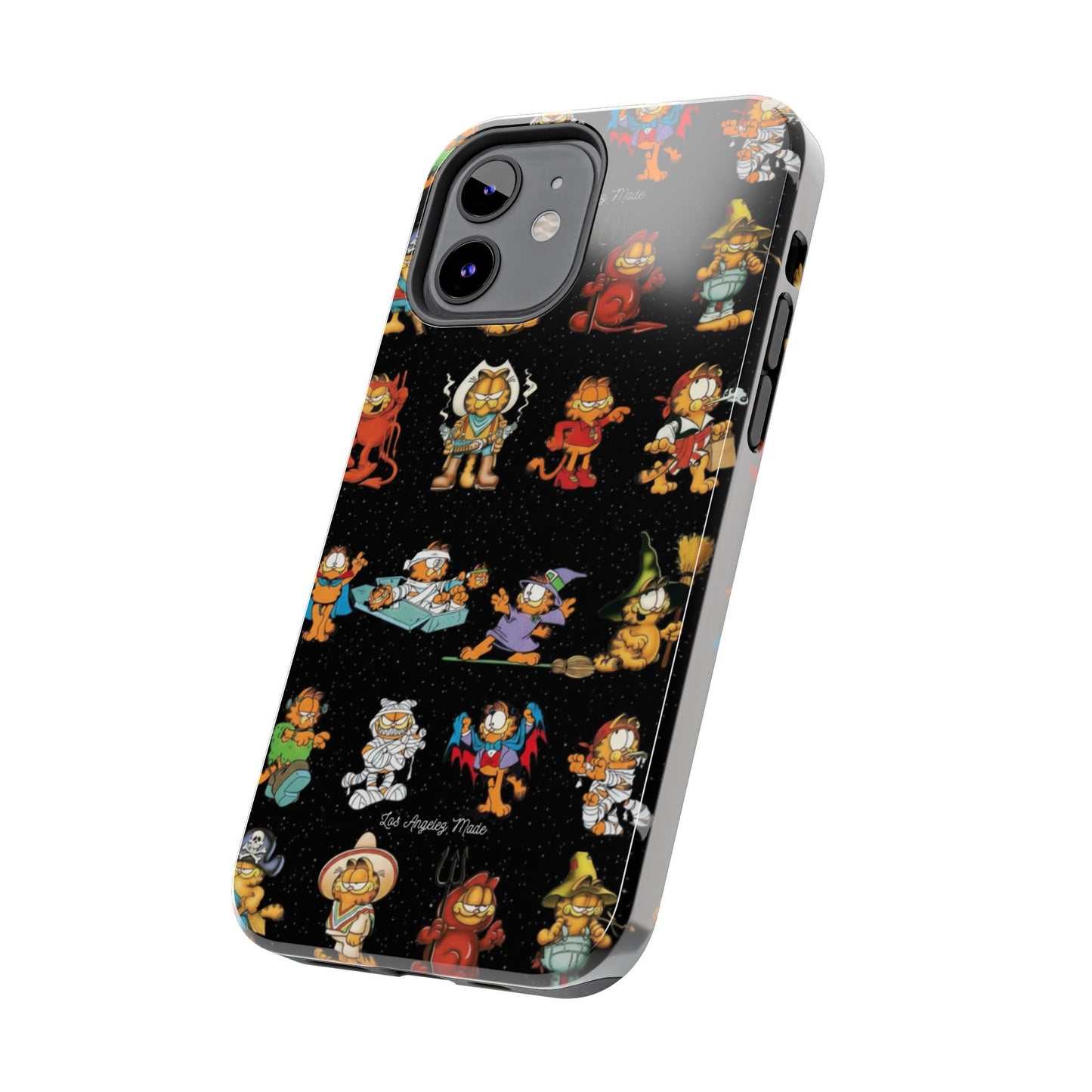 Los Angelez Made x Garfield Halloween Sticker Sheet Tough Phone Case