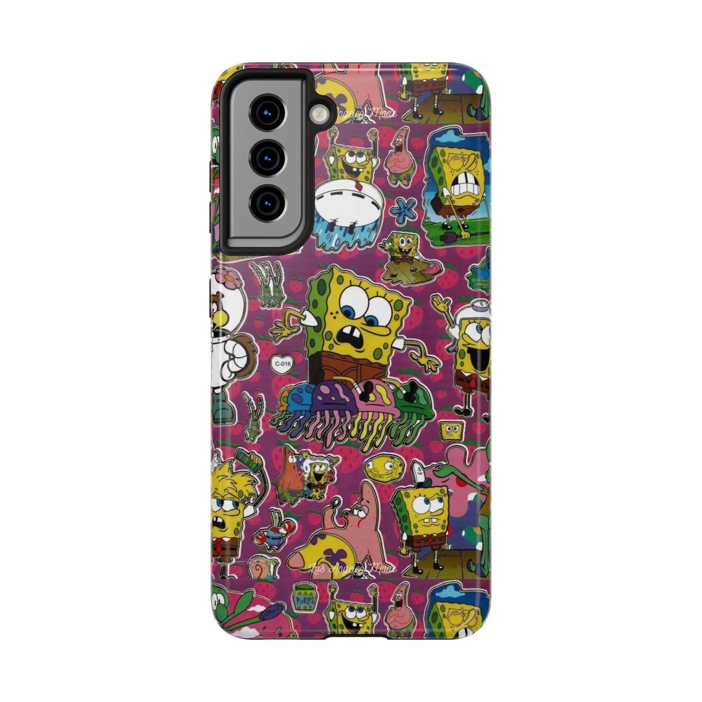 Los Angelez Made x SpongeBob Sticker Sheet Tough Phone Case