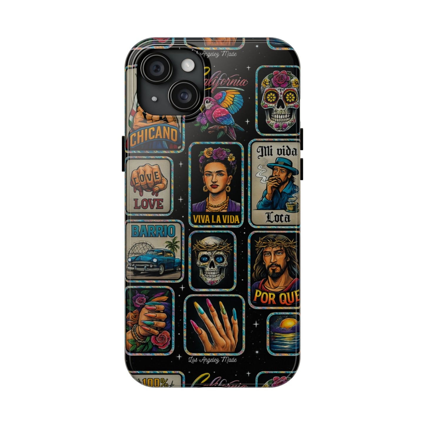 Los Angelez Made x Chicano Vintage Stickers Tough Phone Case