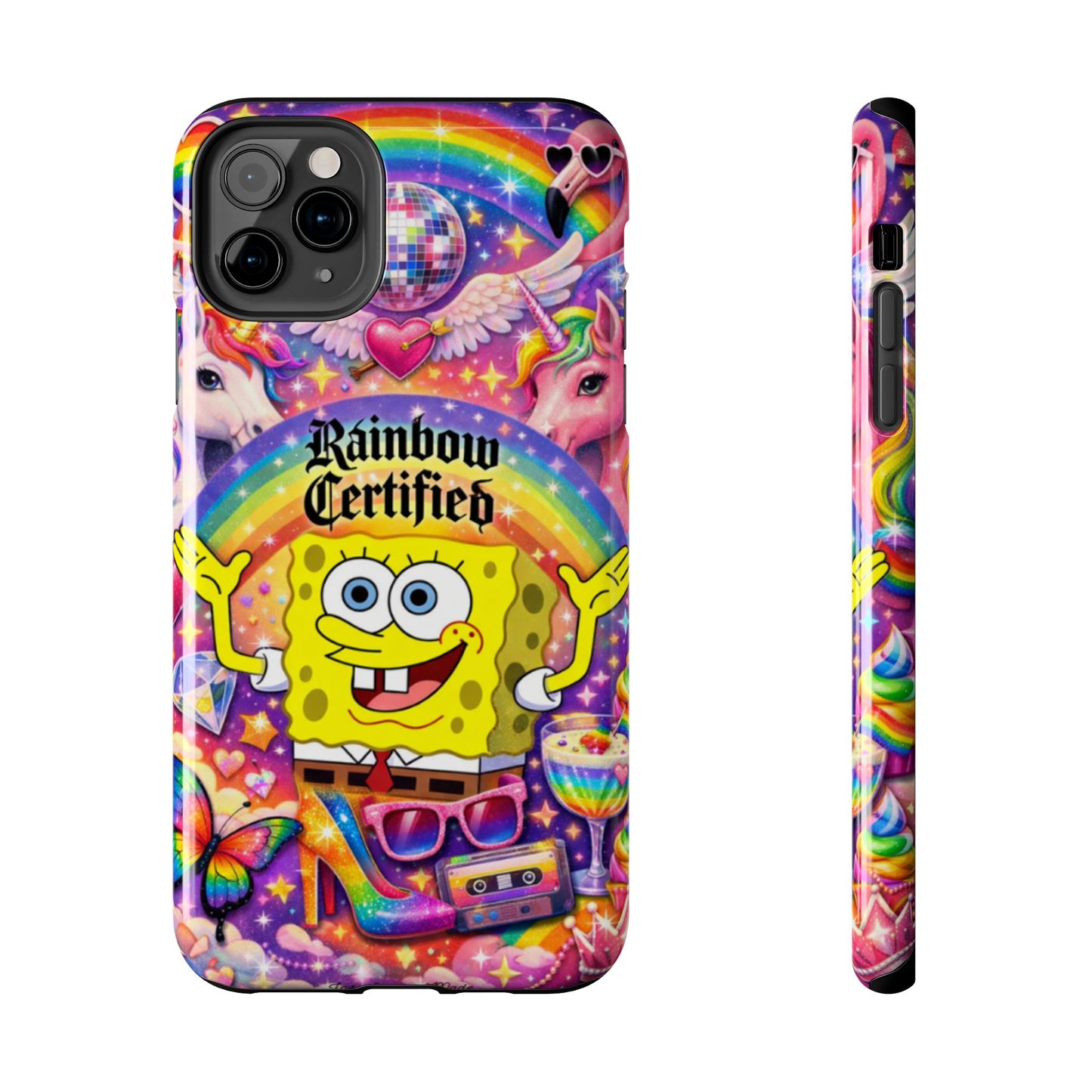 Los Angelez Made x Gay SpongeBob ''Rainbow Certified'' Tough Phone Case