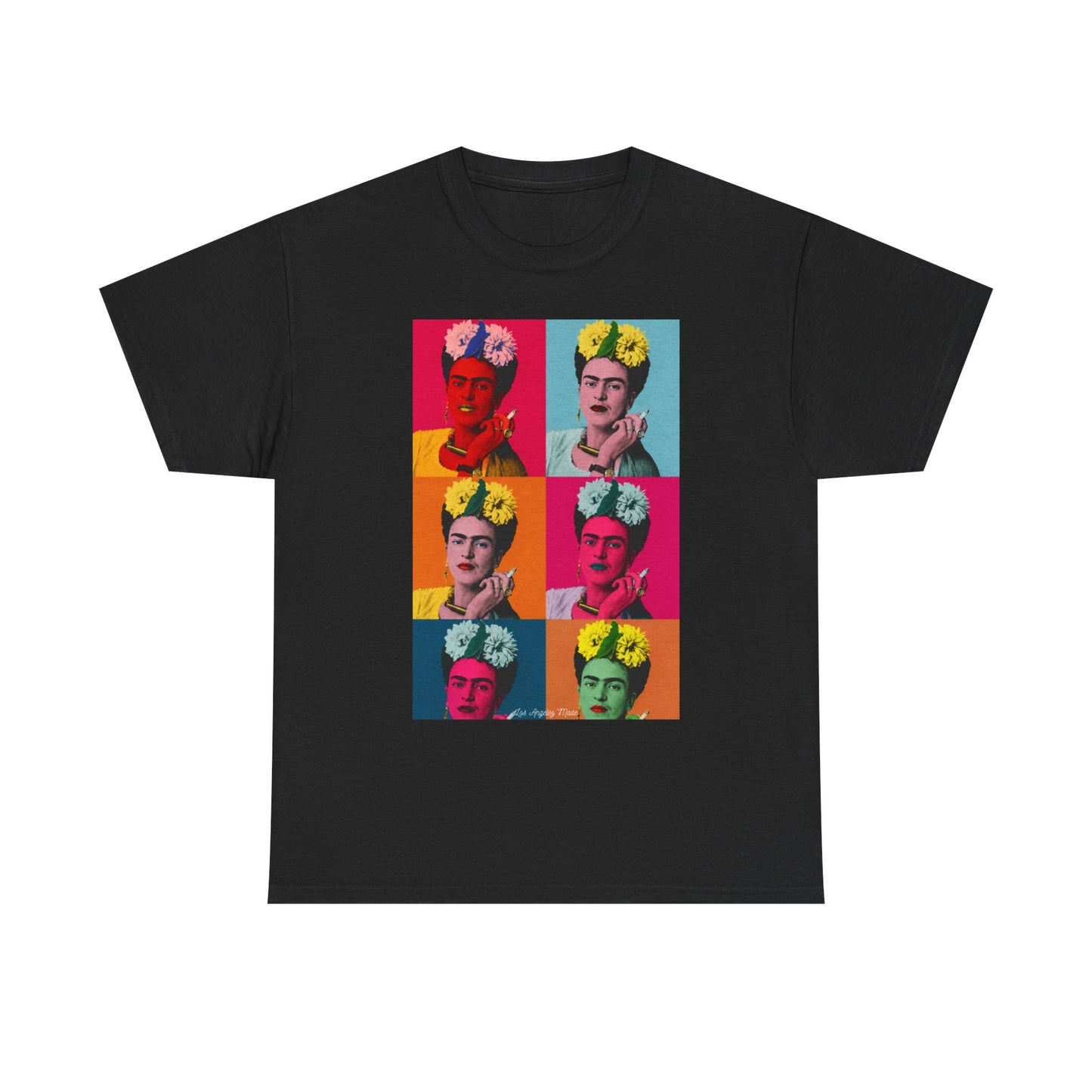 Los Angelez Made x Frida Kahlo Warhol Unisex Heavy Cotton T-Shirt