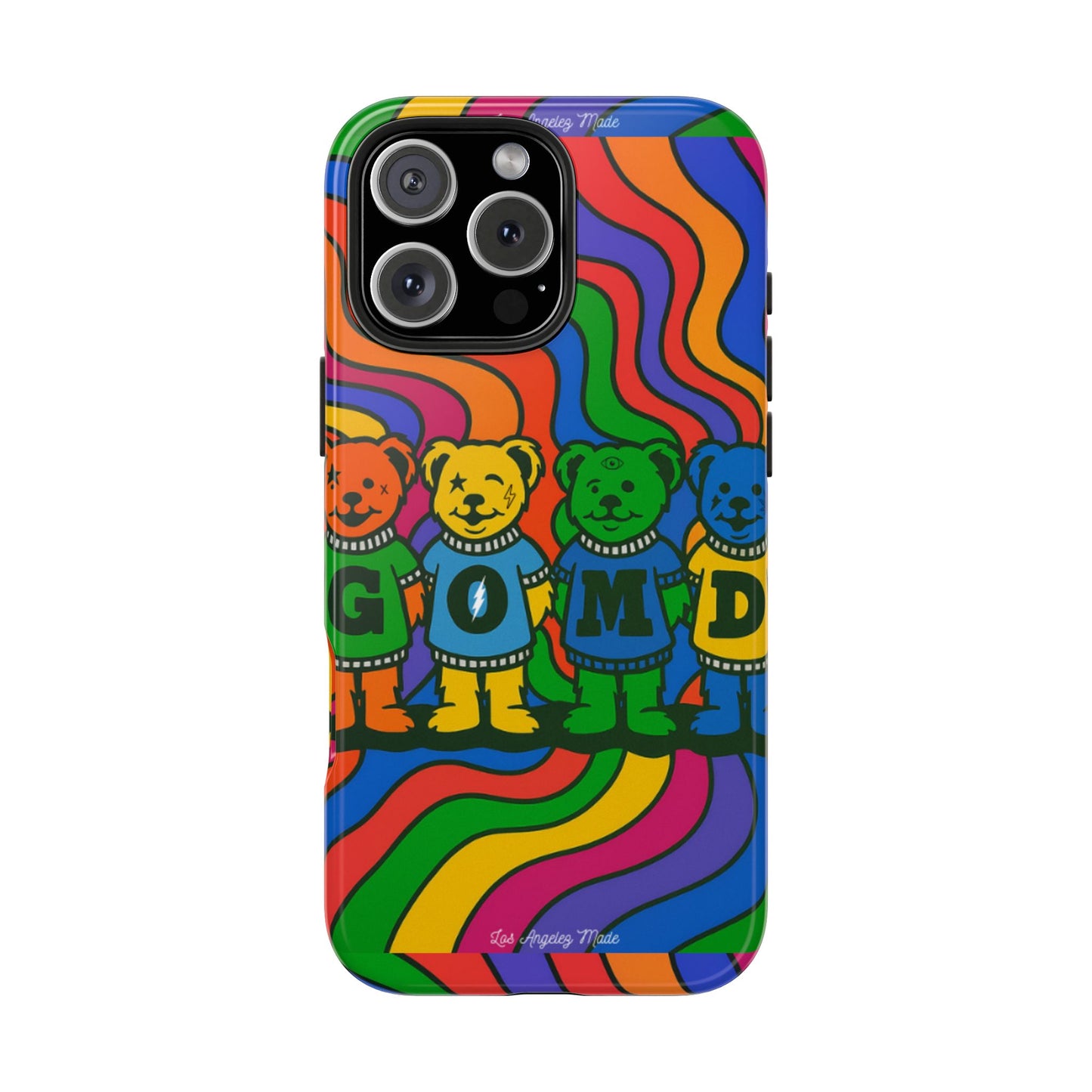 Los Angelez Made x G.O.M.D. Cheer Bears Tough Phone Case