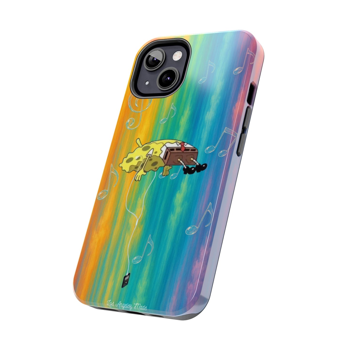 Los Angelez Made x Spongebob Music Is Life Tough Phone Case