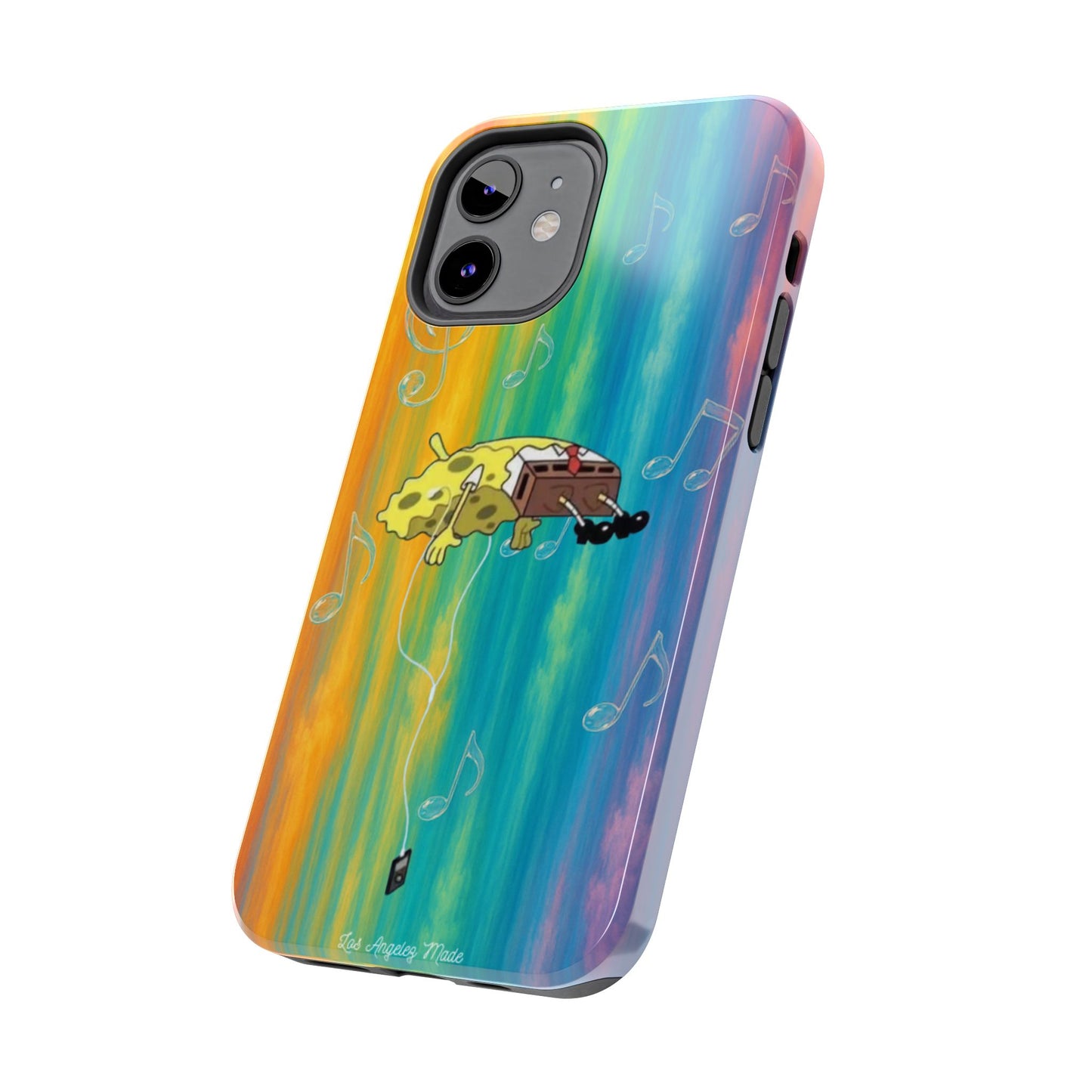 Los Angelez Made x Spongebob Music Is Life Tough Phone Case