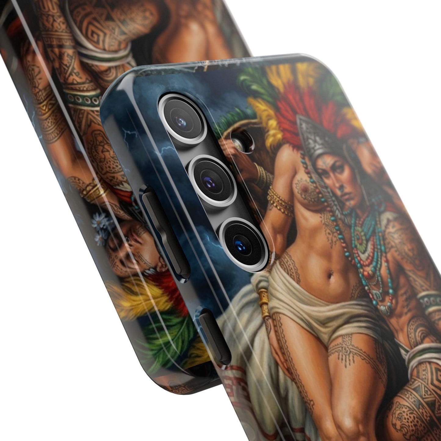 Los Angelez Made x Aztec Lesbian Pride Tough Phone Case