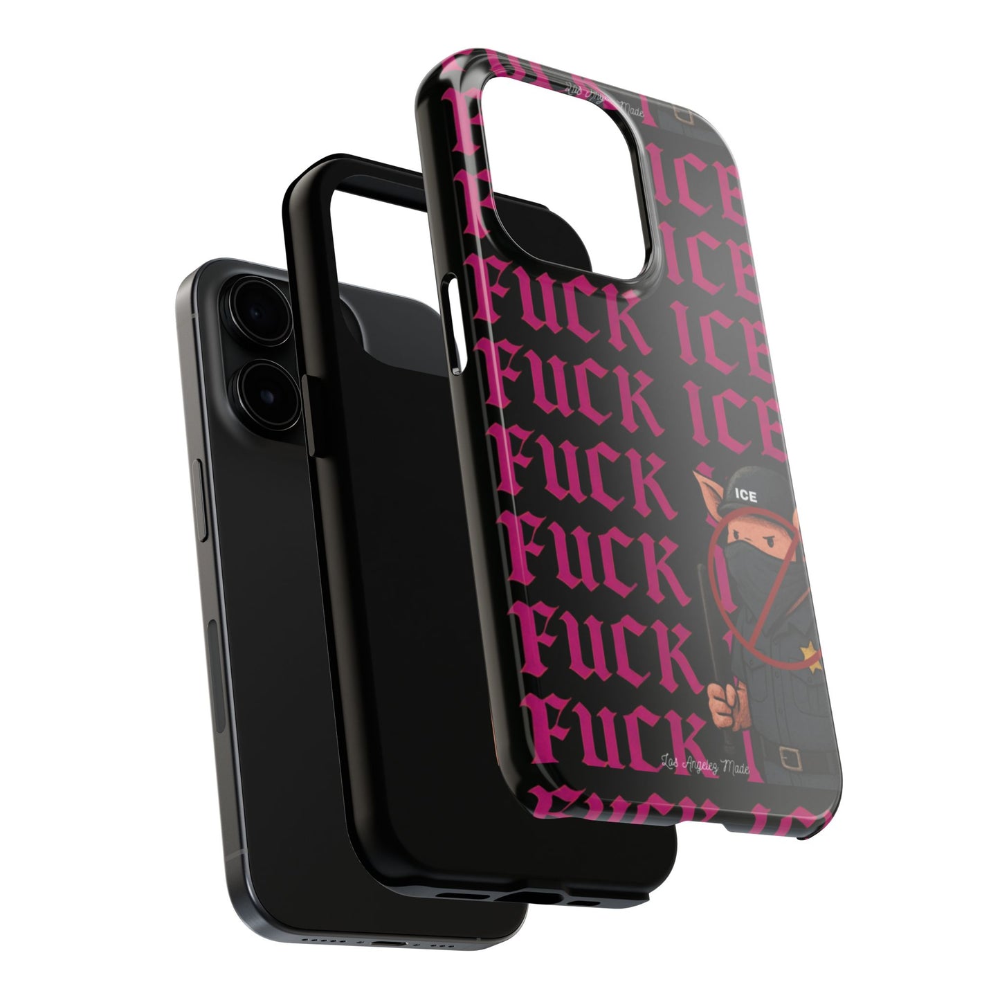 Los Angelez Made x F*ck ICE Tough Phone Case